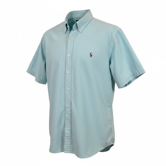 Polo Ralph Lauren Classic Preppy Oxford Button Down Blue 2XL - Picture 2 of 7